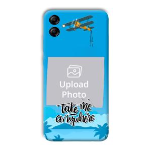 Take Me Anywhere Travel Customized Printed Back Cover for Samsung Galaxy A04e