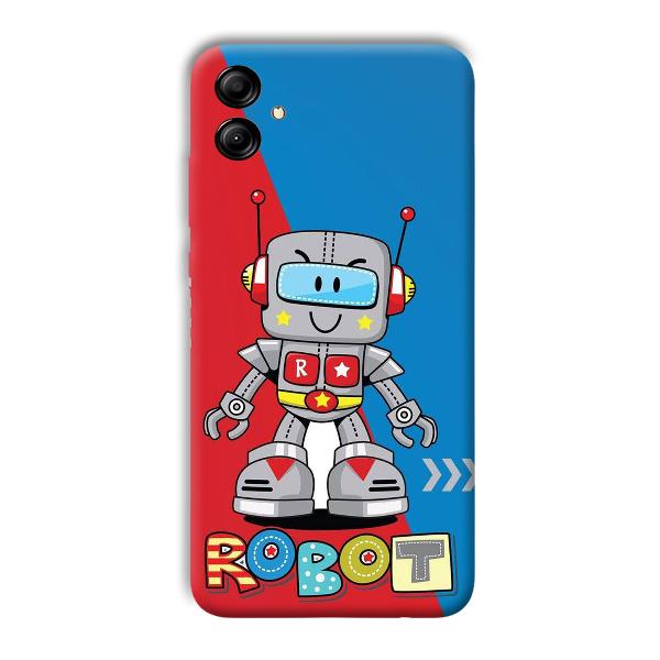 Robot Phone Customized Printed Back Cover for Samsung Galaxy A04e