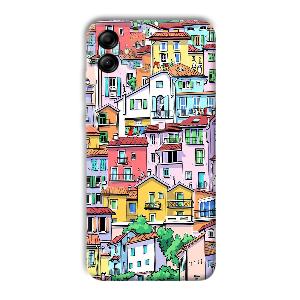 Colorful Alley Phone Customized Printed Back Cover for Samsung Galaxy A04e