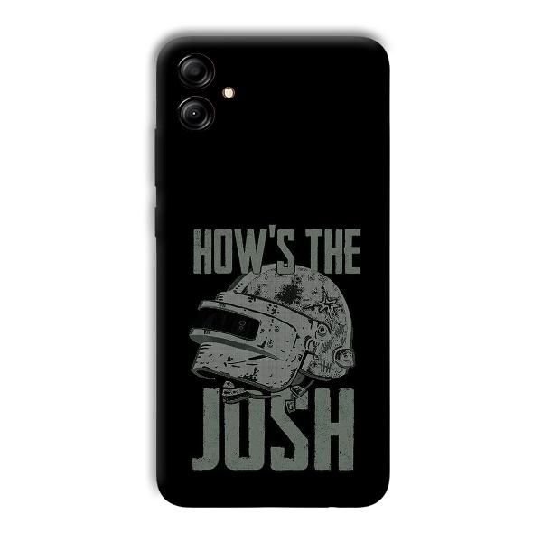 How's The Josh Phone Customized Printed Back Cover for Samsung Galaxy A04e