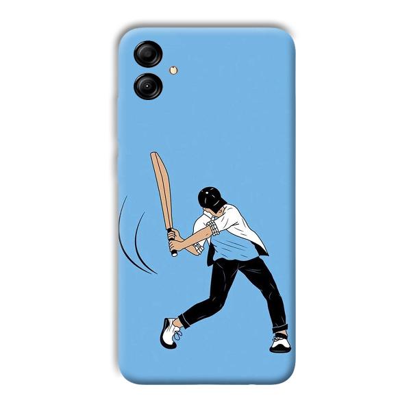 Cricketer Phone Customized Printed Back Cover for Samsung Galaxy A04e