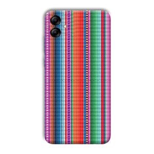 Fabric Pattern Phone Customized Printed Back Cover for Samsung Galaxy A04e