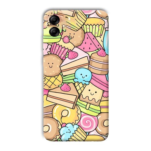 Love Desserts Phone Customized Printed Back Cover for Samsung Galaxy A04e