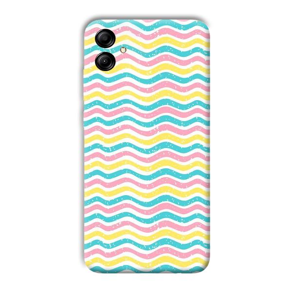 Wavy Designs Phone Customized Printed Back Cover for Samsung Galaxy A04e