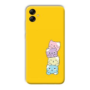 Colorful Kittens Phone Customized Printed Back Cover for Samsung Galaxy A04e