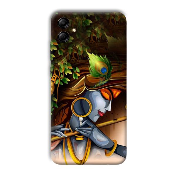 Krishna & Flute Phone Customized Printed Back Cover for Samsung Galaxy A04e