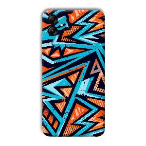 Zig Zag Pattern Phone Customized Printed Back Cover for Samsung Galaxy A04e