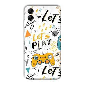 Let's Play Phone Customized Printed Back Cover for Samsung Galaxy A04e