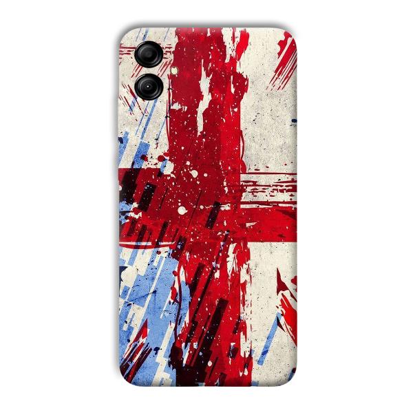 Red Cross Design Phone Customized Printed Back Cover for Samsung Galaxy A04e