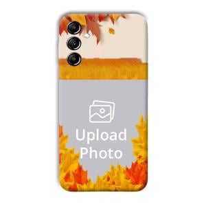 Maple Leaves Customized Printed Back Cover for Samsung Galaxy A14 5G