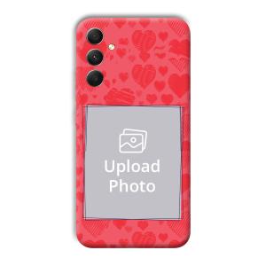 Red Hearts Customized Printed Back Cover for Samsung Galaxy A34 5G