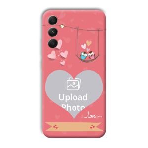 Love Birds Design Customized Printed Back Cover for Samsung Galaxy A34 5G