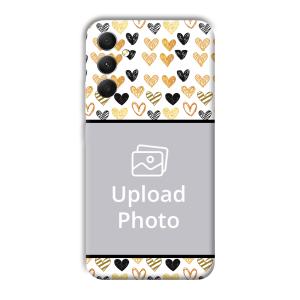Small Hearts Customized Printed Back Cover for Samsung Galaxy A34 5G