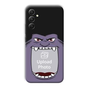 Purple Monster Customized Printed Back Cover for Samsung Galaxy A34 5G