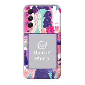Palm Leaves Customized Printed Back Cover for Samsung Galaxy A34 5G