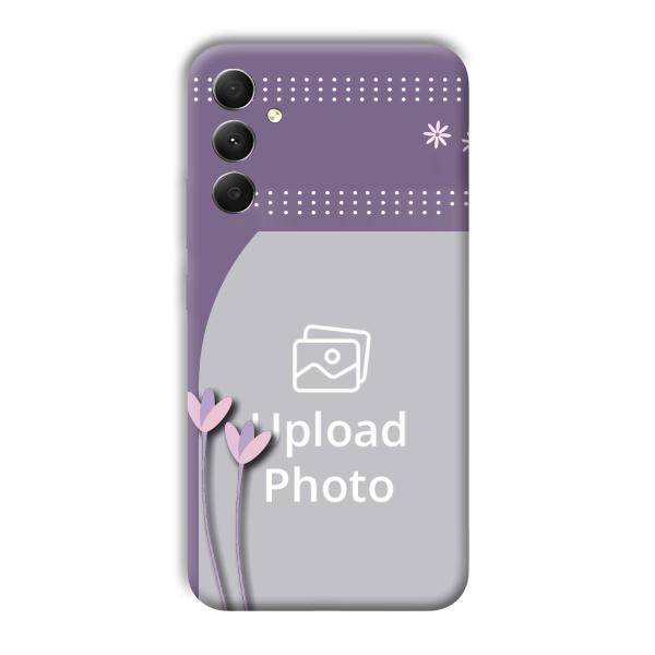 Lilac Pattern Customized Printed Back Cover for Samsung Galaxy A34 5G