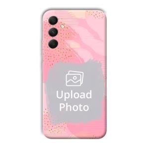Sparkly Pink Customized Printed Back Cover for Samsung Galaxy A34 5G