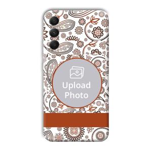 Henna Art Customized Printed Back Cover for Samsung Galaxy A34 5G