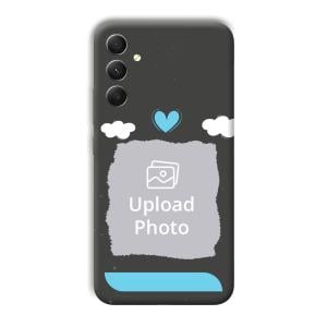 Love & Clouds Customized Printed Back Cover for Samsung Galaxy A34 5G