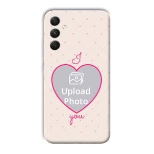 I Love You Customized Printed Back Cover for Samsung Galaxy A34 5G