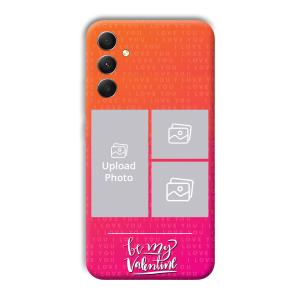 To My Valentine Customized Printed Back Cover for Samsung Galaxy A34 5G