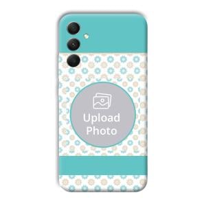 Blue Flowers Customized Printed Back Cover for Samsung Galaxy A34 5G
