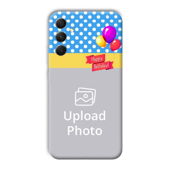 Happy Birthday Customized Printed Back Cover for Samsung Galaxy A34 5G