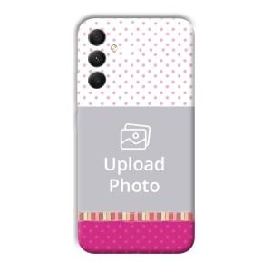 Baby Pink Design Customized Printed Back Cover for Samsung Galaxy A34 5G