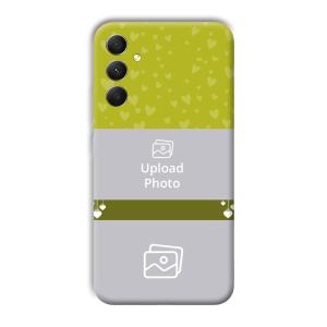 Moss Green Customized Printed Back Cover for Samsung Galaxy A34 5G