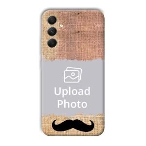 Moustache Customized Printed Back Cover for Samsung Galaxy A34 5G
