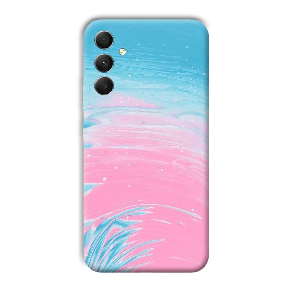 Pink Water Phone Customized Printed Back Cover for Samsung Galaxy A34 5G