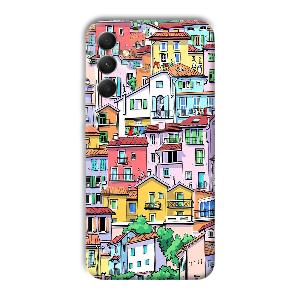 Colorful Alley Phone Customized Printed Back Cover for Samsung Galaxy A34 5G