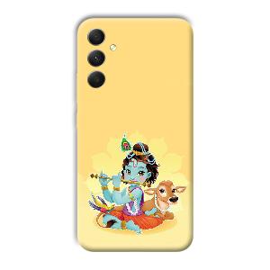 Baby Krishna Phone Customized Printed Back Cover for Samsung Galaxy A34 5G