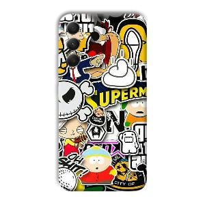 Cartoons Phone Customized Printed Back Cover for Samsung Galaxy A34 5G