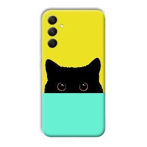 Black Cat Phone Customized Printed Back Cover for Samsung Galaxy A34 5G