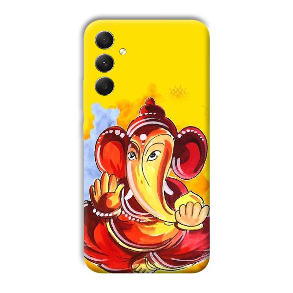 Ganesha Ji Phone Customized Printed Back Cover for Samsung Galaxy A34 5G