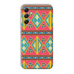 Colorful Rhombus Phone Customized Printed Back Cover for Samsung Galaxy A34 5G