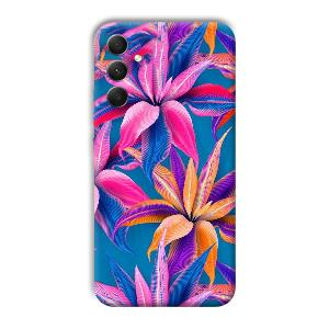 Aqautic Flowers Phone Customized Printed Back Cover for Samsung Galaxy A34 5G
