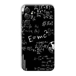 E is Equal To MC2 Phone Customized Printed Back Cover for Samsung Galaxy A34 5G