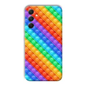 Colorful Circles Phone Customized Printed Back Cover for Samsung Galaxy A34 5G
