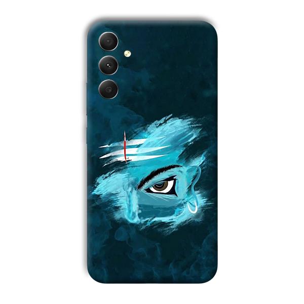 Shiva's Eye Phone Customized Printed Back Cover for Samsung Galaxy A34 5G