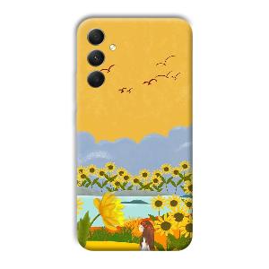 Girl in the Scenery Phone Customized Printed Back Cover for Samsung Galaxy A34 5G