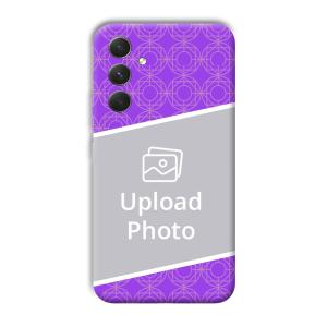 Purple Design Customized Printed Back Cover for Samsung Galaxy A54 5G