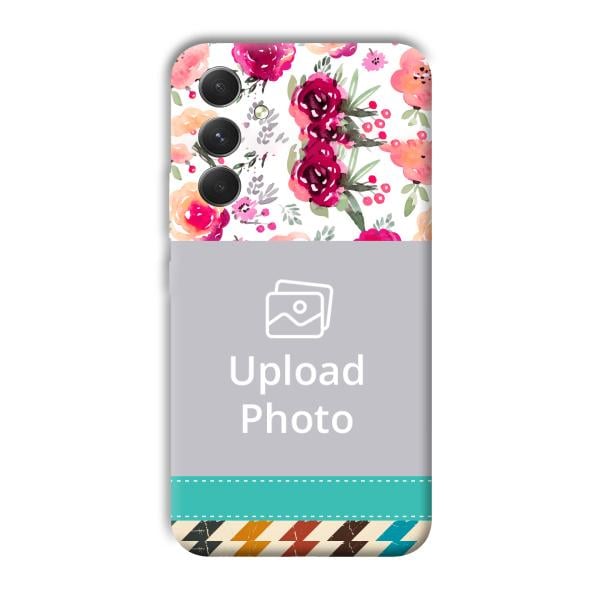 Water Color Painting Customized Printed Back Cover for Samsung Galaxy A54 5G
