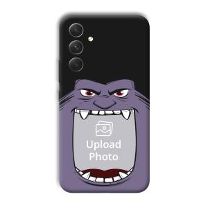 Purple Monster Customized Printed Back Cover for Samsung Galaxy A54 5G