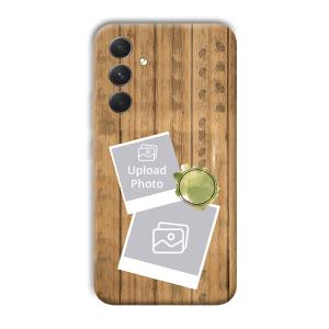 Wooden Photo Collage Customized Printed Back Cover for Samsung Galaxy A54 5G