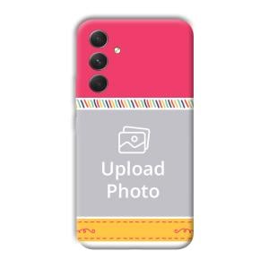 Pink Yellow Customized Printed Back Cover for Samsung Galaxy A54 5G