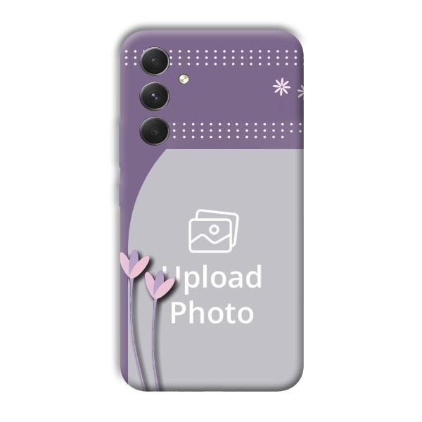 Lilac Pattern Customized Printed Back Cover for Samsung Galaxy A54 5G