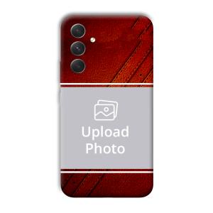 Solid Red Customized Printed Back Cover for Samsung Galaxy A54 5G