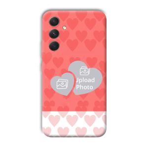 2 Hearts Customized Printed Back Cover for Samsung Galaxy A54 5G